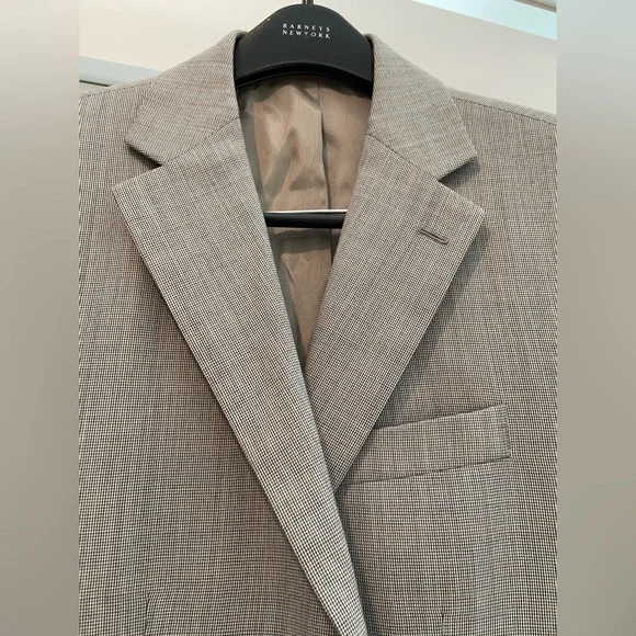 Geoffrey Beane Gray Jacket Blazer Sport Coat 38R